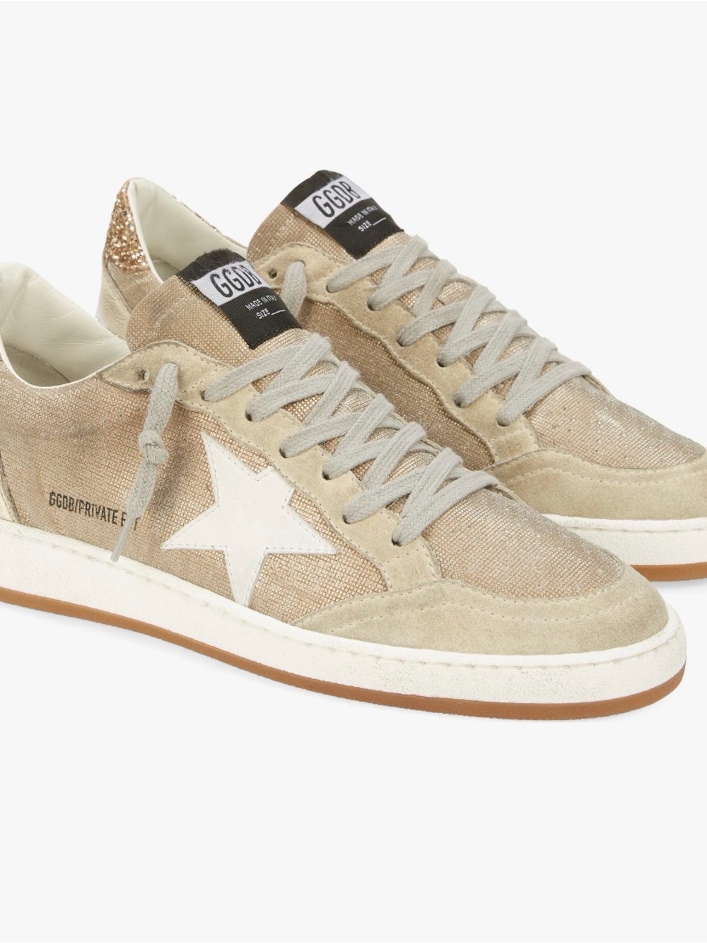 Golden Goose Gold Ballstars Nordstrom Exclusive 40